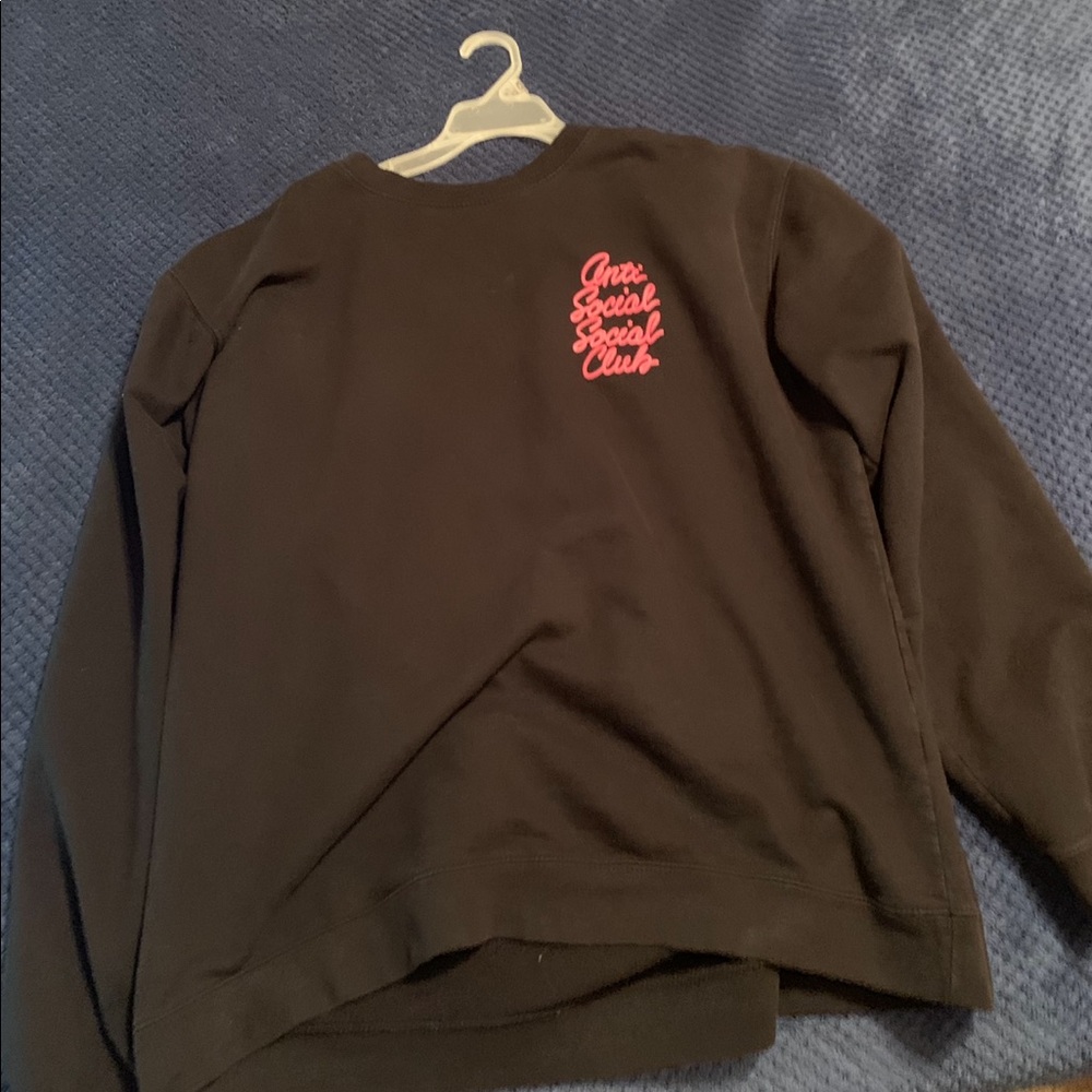 Anti social social club pullover